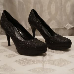 NWT Fioni Black Platform Heels (7)